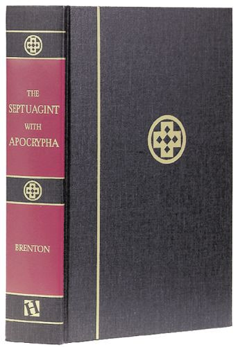 Septuagint with Apocrypha - Hardcover Cloth over boards