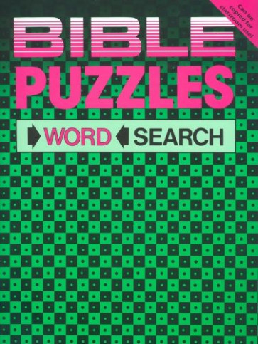 Bible Puzzles - Word Search - Softcover