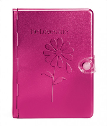 Metal Bible NLT: He Loves Me (Metal, Pink) - Other book format Pink