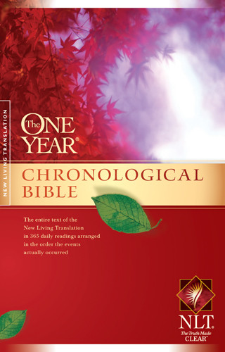 The One Year Chronological Bible NLT - Hardcover
