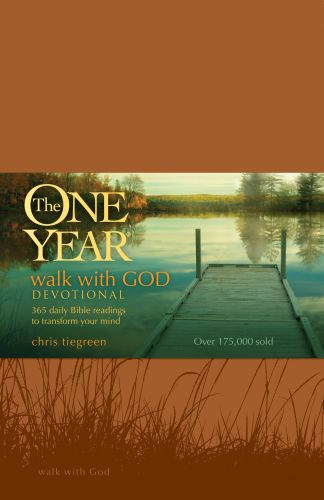 One Year Walk with God Devotional - LeatherLike