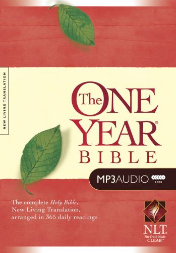 The One Year Bible NLT, MP3 (Audio CD) - CD-Audio