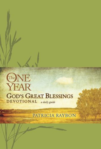 The One Year God's Great Blessings Devotional - LeatherLike