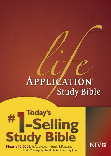 NIV Life Application Study Bible, Second Edition (Red Letter, Hardcover) - Hardcover With printed dust jacket