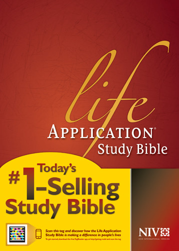 NIV Life Application Study Bible, Second Edition (Red Letter, Hardcover, Indexed) - Hardcover With printed dust jacket and thumb index