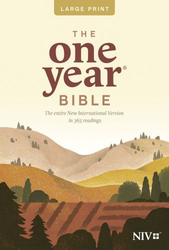 One Year Bible NIV, Premium Slimline Large Print edition (Softcover) - Softcover