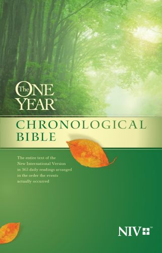 The One Year Chronological Bible NIV  - Softcover