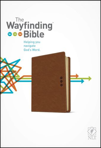 Wayfinding Bible NLT  - LeatherLike With ribbon marker(s)