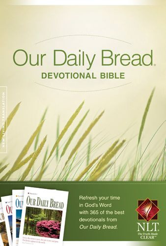 Our Daily Bread Devotional Bible NLT (Hardcover) - Hardcover