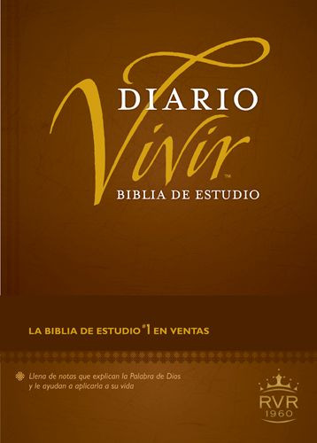 Biblia de estudio Diario vivir RVR60 - Hardcover