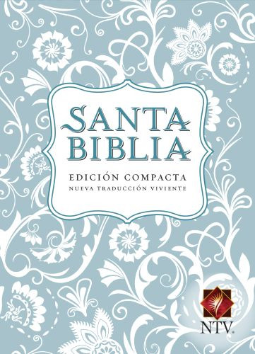 Santa Biblia NTV, Edición compacta - LeatherLike Light Blue With ribbon marker(s)