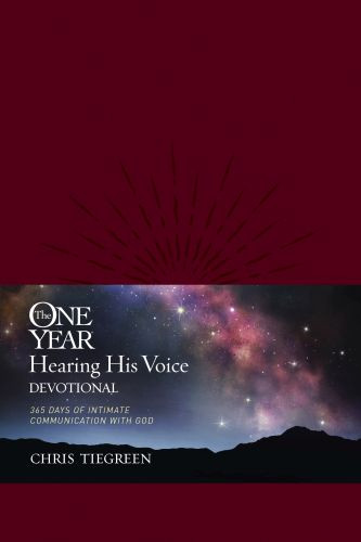 One Year Hearing His Voice Devotional - LeatherLike