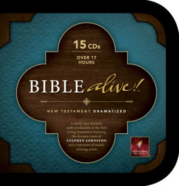 Bible Alive! New Testament (Audio CD, Black) - CD-Audio With zip fastener