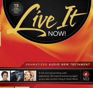 Live It Now! Dramatized Audio New Testament (Audio CD, Black) - CD-Audio Black With zip fastener