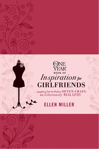 The One Year Book of Inspiration for Girlfriends - LeatherLike