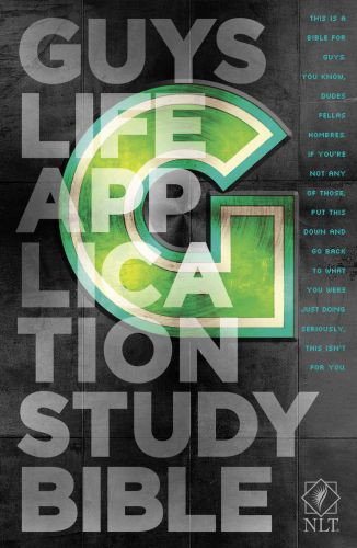 NLT Guys Life Application Study Bible  - Hardcover