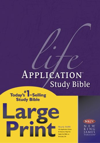 NKJV Life Application Study Bible, Second Edition, Large Print  - Hardcover