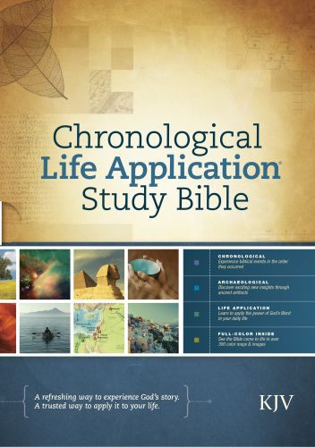 KJV Chronological Life Application Study Bible (Hardcover) - Hardcover