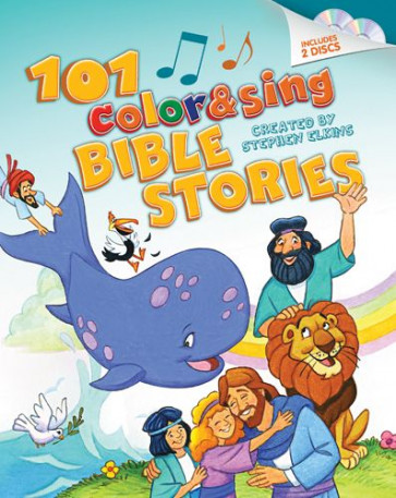 101 Color & Sing Bible Stories - Hardcover