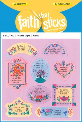 Psalms Signs - Stickers