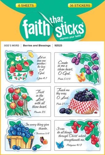 Berries and Blessings - Stickers