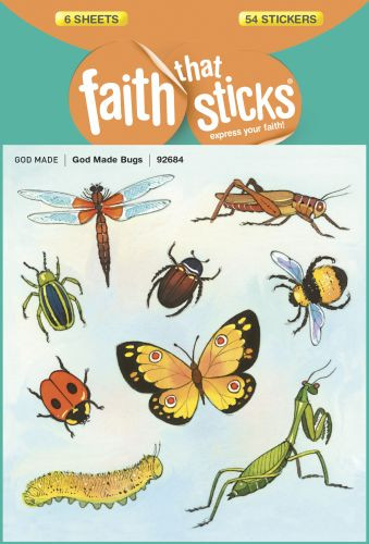 God Made Bugs - Stickers