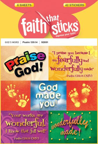 Psalm 139:14 - Stickers