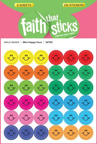 Mini Happy Face - Stickers