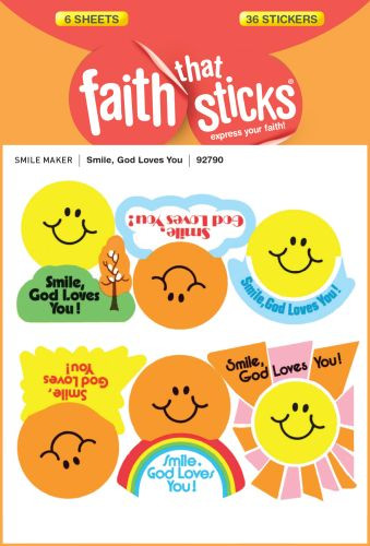 Smile, God Loves You - Stickers