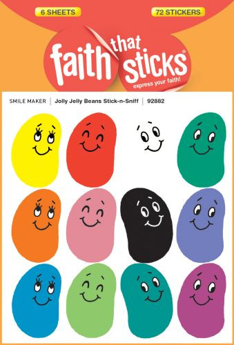 Jolly Jelly Beans Stick-n-Sniff - Stickers