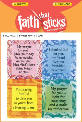 I Prayed for You - Stickers