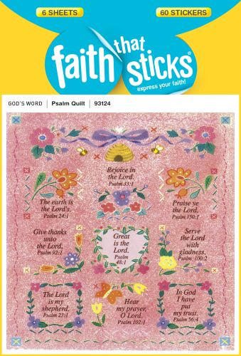 Psalm Quilt - Stickers