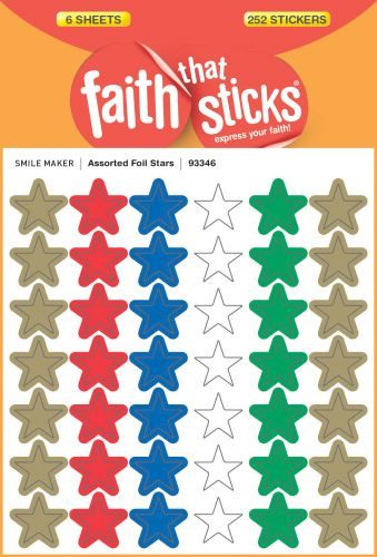 Assorted Foil Stars - Stickers