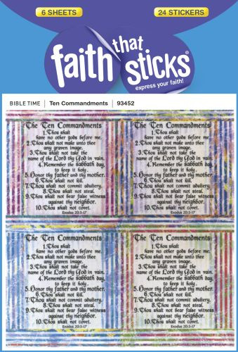 Ten Commandments - Stickers