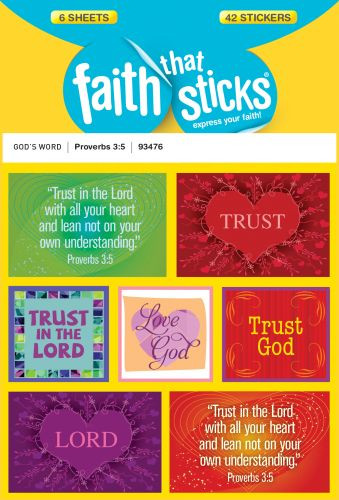 Proverbs 3:5 - Stickers