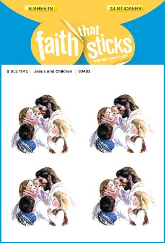 Jesus and Children - Stickers