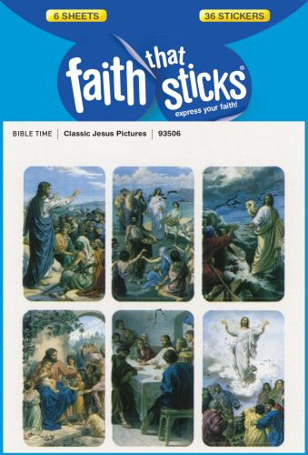 Classic Jesus Pictures - Stickers