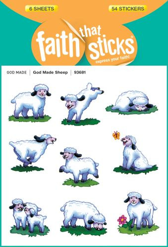 God Made Sheep - Stickers