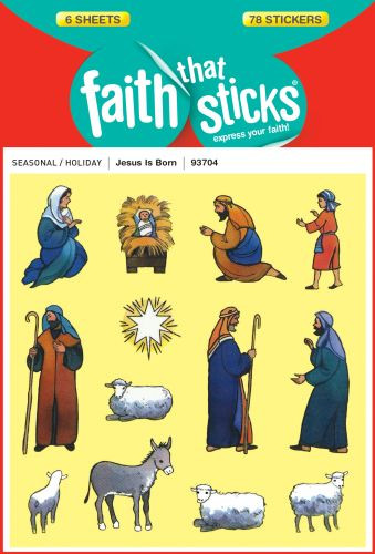 Jesus Is Born - Stickers