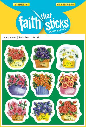 Patio Pots - Stickers