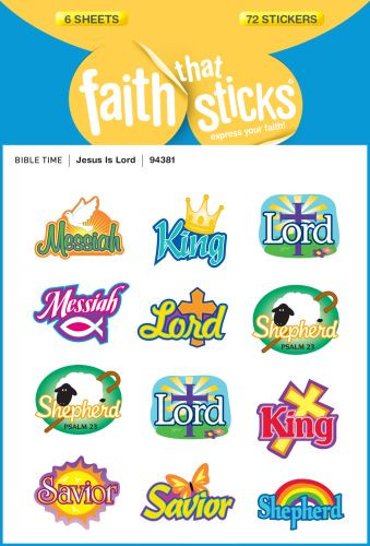 Jesus Is Lord - Stickers