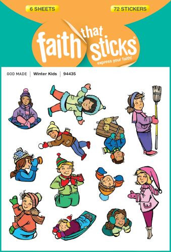 Winter Kids - Stickers