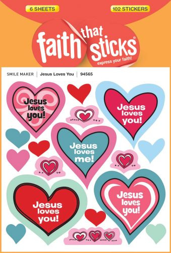 Jesus Loves You - Stickers