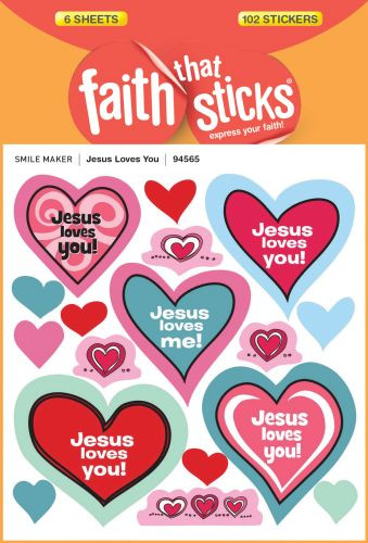 Jesus Loves You - Stickers