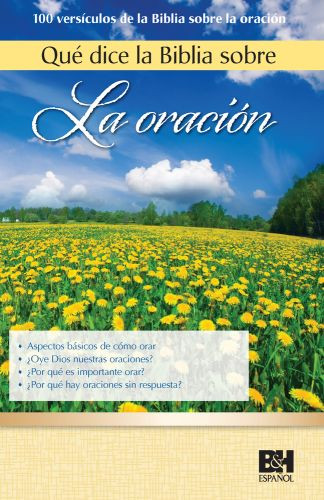 Qué dice la Biblia sobre la oración - Pamphlet