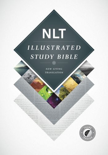Illustrated Study Bible NLT  - Hardcover With thumb index