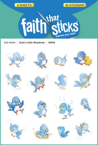 God's Little Bluebirds - Stickers