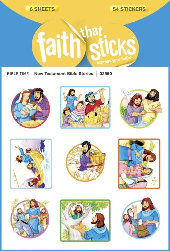 New Testament Bible Stories - Stickers