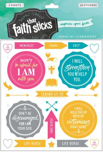 Isaiah 41:10 - Stickers