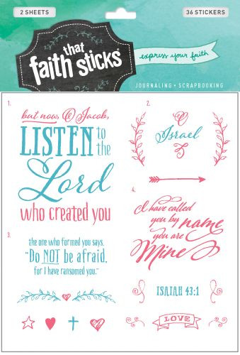 Isaiah 43:1 - Stickers